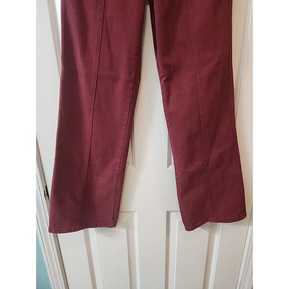 Womens JUDY BLUE 1/25 JEANS Belfast High Rise Seam Straight Wide Leg Stretch - Picture 4 of 7